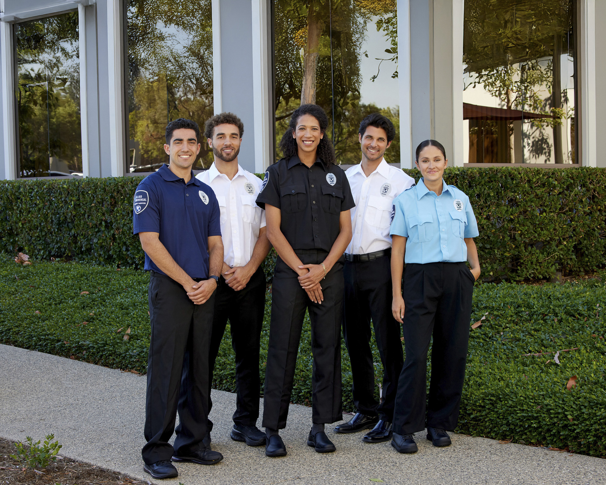 security guards standing
