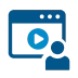 Webinars icon.