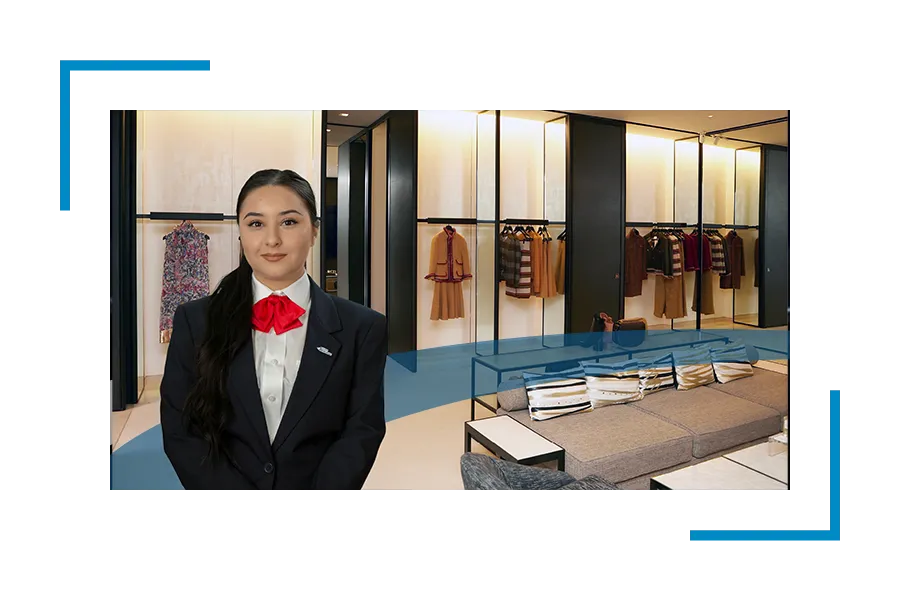 Allied Universal Security guard in uniform