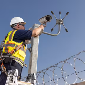 Video monitoring for data centers